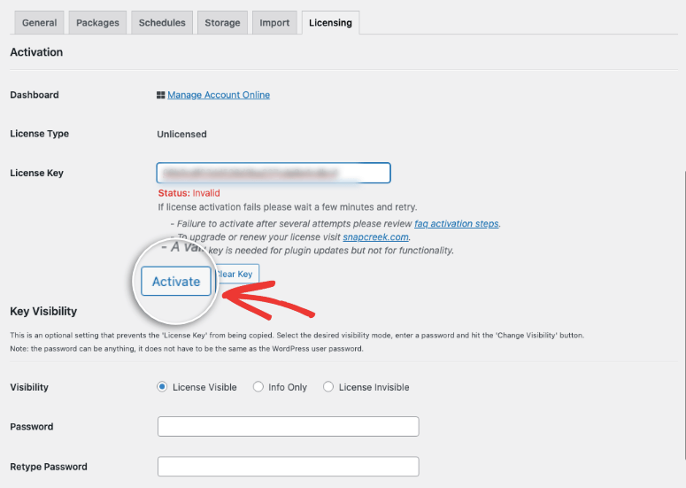 Duplicator 评测：这是最好的 WordPress 备份插件吗？ activate-license-in-duplicator20251119_ -5