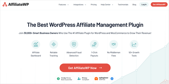 14 款最佳 WooCommerce 销售漏斗插件,助您提升转化率 affiliatewp-homepage20251114_ -20 14 款最佳 WooCommerce 销售漏斗插件,助您提升转化率 affiliatewp-homepage20251114_ -20