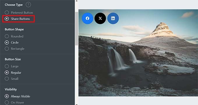 如何在 WordPress 中添加社交分享按钮(4 种简单方法) choose-social-share-buttons-to-display-with-images20251114_ -34 如何在 WordPress 中添加社交分享按钮(4 种简单方法) choose-social-share-buttons-to-display-with-images20251114_ -34