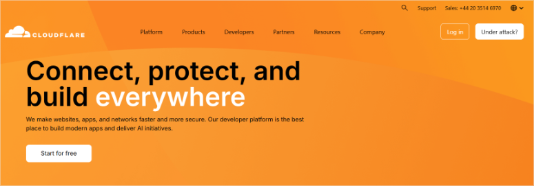 8 款 WordPress 防火墙插件：真正有效的插件 cloudflare-homepage20251119_ -5