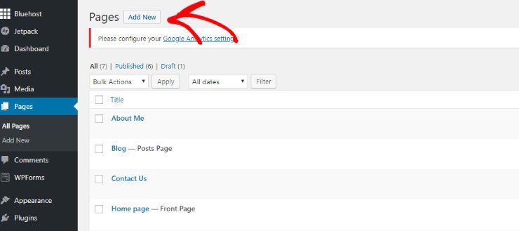 如何将 GoDaddy 网站构建器网站迁移到 WordPress create-wordpress-page20251123_ -15