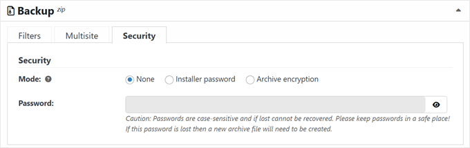 如何备份 WordPress 多站点（使用插件和不使用插件） duplicator-pro-backup-security20251120_ -23