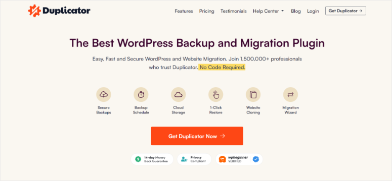 如何备份 WordPress 多站点（使用插件和不使用插件） duplicator-pro-migration-plugin20251120_ -15