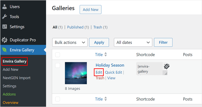 如何在 WordPress 中将 NextGEN Gallery 切换到 Envira Gallery edit-envira-gallery-min20251120_ -6