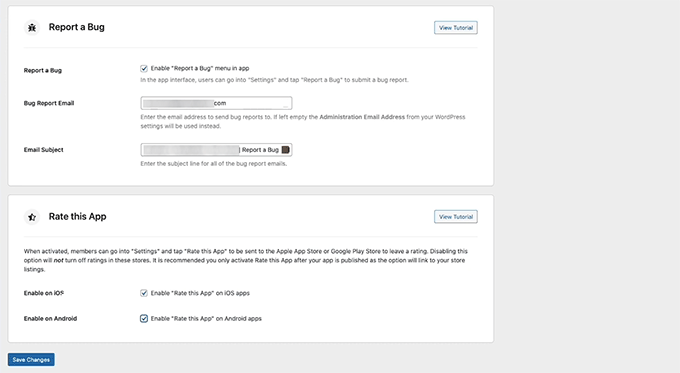 WordPress网站转换成了移动应用——以下是我学到的经验 enable-report-a-bug-and-rate-this-app-options20251114_ -47
