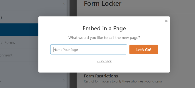 如何在 WordPress 中创建调查问卷（使用 Beautiful Reports） enter-name-for-your-new-page20251114_ -18