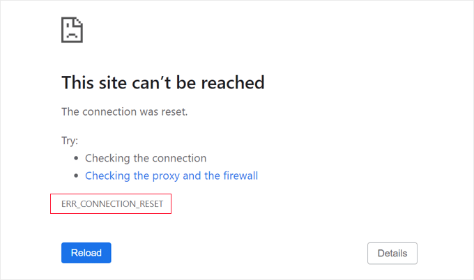 63 个最常见的 WordPress 错误及解决方法 errconnectionmessage20251114_ -59