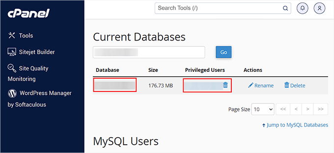 如何修复 WordPress 中建立数据库连接时出现的错误 find-database-name-and-username-220251114_ -4