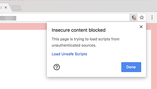 如何正确地将 WordPress 从 HTTP 迁移到 HTTPS（新手指南） insecurecontent20251108_ -6