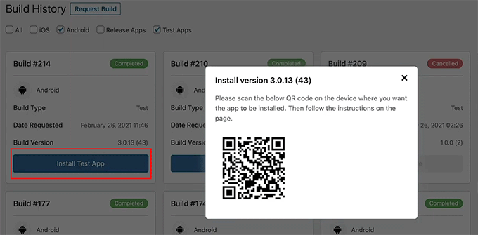 WordPress网站转换成了移动应用——以下是我学到的经验 install-test-version-of-app-in-buddyboss-app20251114_ -61