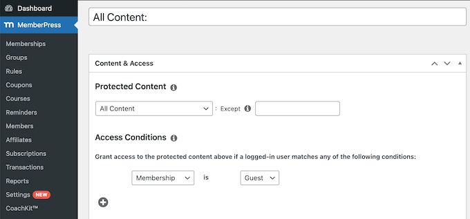 我试用了 5 款最佳 WordPress 社区插件（这样你就不用自己试了） memberpress-content-restriction20251107_ -6