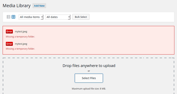 63 个最常见的 WordPress 错误及解决方法 missingtemperrormessage20251114_ -40