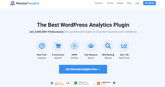 更换 WordPress 主题前必须做的 13 件事 monsterinsights20251114_ -3 更换 WordPress 主题前必须做的 13 件事 monsterinsights20251114_ -3