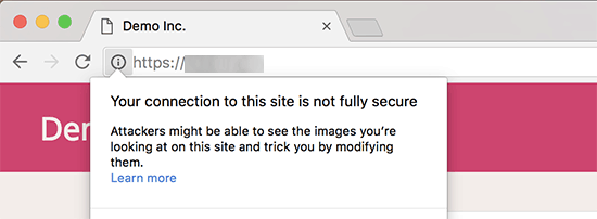 如何正确地将 WordPress 从 HTTP 迁移到 HTTPS（新手指南） notsecure20251108_ -5