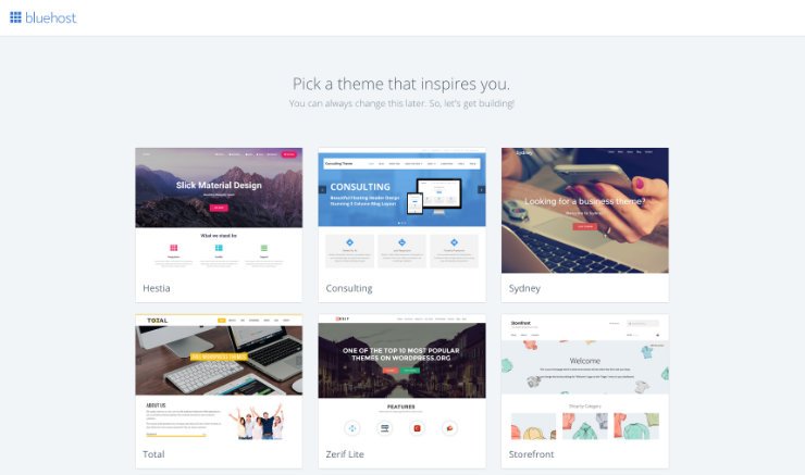 如何将 GoDaddy 网站构建器网站迁移到 WordPress pick-a-theme20251123_ -11