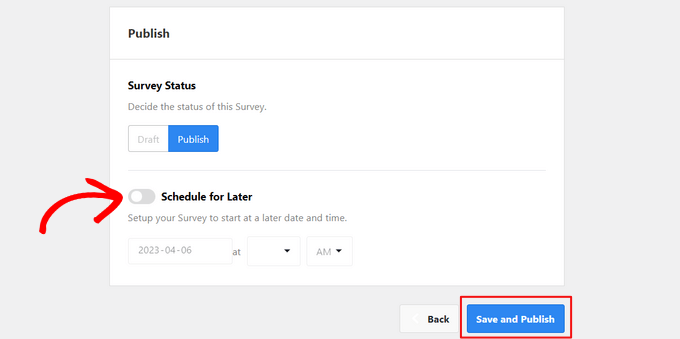 如何在 WordPress 中创建调查问卷（使用 Beautiful Reports） save-publish-survey20251114_ -43