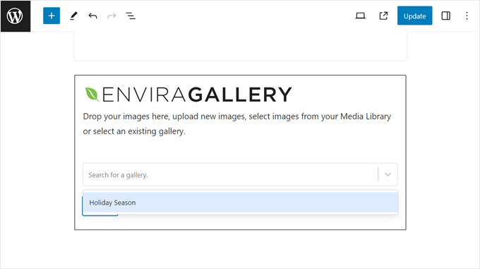 如何在 WordPress 中将 NextGEN Gallery 切换到 Envira Gallery select-gallery-envira-min20251120_ -16