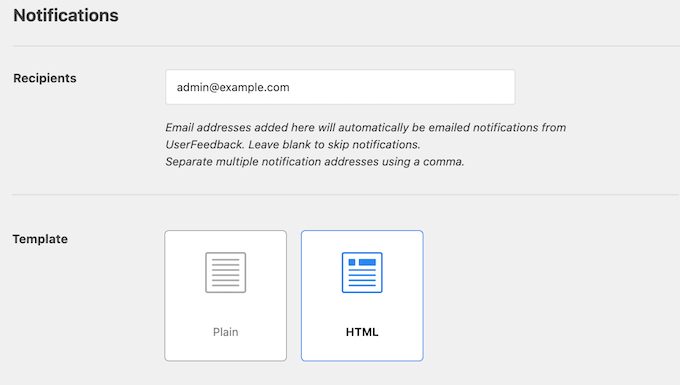 UserFeedback 评测：它是否是适合您的调查插件？ survey-notifications-userfeedback20251114_ -27