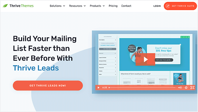 2025 年 5 款最佳 WordPress 弹出窗口插件(性能对比) thriveleads20251107_ -8 2025 年 5 款最佳 WordPress 弹出窗口插件(性能对比) thriveleads20251107_ -8