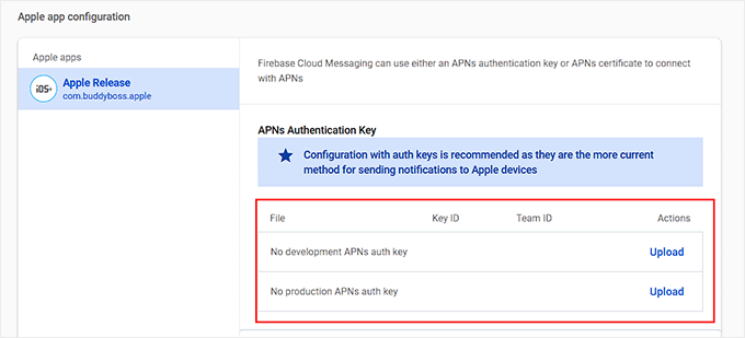 WordPress网站转换成了移动应用——以下是我学到的经验 upload-ios-apn-authentication-key20251114_ -42