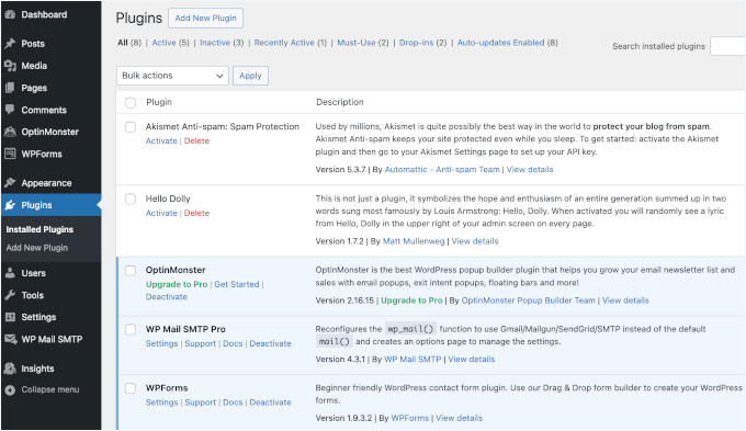 如何安装 WordPress 插件——新手入门分步指南 wp-plugins-installedplugins20251114_ -9 如何安装 WordPress 插件——新手入门分步指南 wp-plugins-installedplugins20251114_ -9
