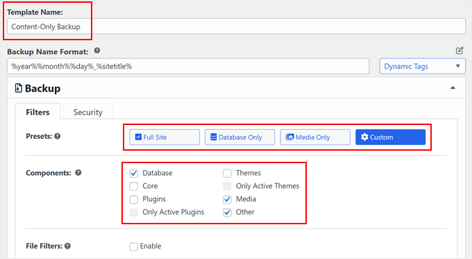 如何备份您的 WordPress 网站（终极指南） duplicator-backup-template-min20251201_ -19