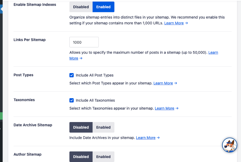 2025 年 WooCommerce SEO:如何大规模管理商店产品属性 sitemap-settings20251201_ -15 2025 年 WooCommerce SEO:如何大规模管理商店产品属性 sitemap-settings20251201_ -15