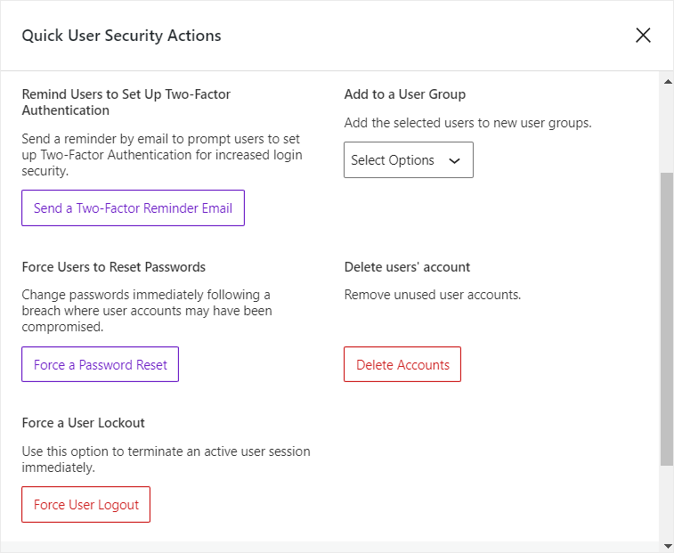 Solid Security (iThemes Security) 2025 年评测：这是最好的安全插件吗？ solid-security-edit-user-security20251206_ -24