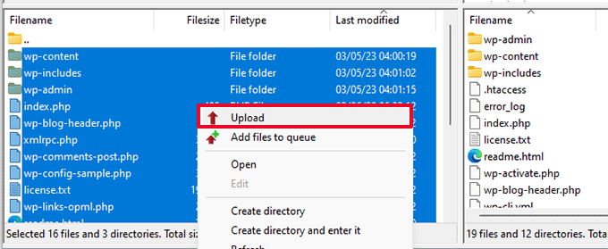 如何修复 WordPress 登录页面刷新和重定向问题 upload-core-files20251201_-1 -10