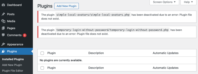 无法访问 WordPress 后台时，如何停用所有插件 wordpress-plugins-deactivated20251201_ -4